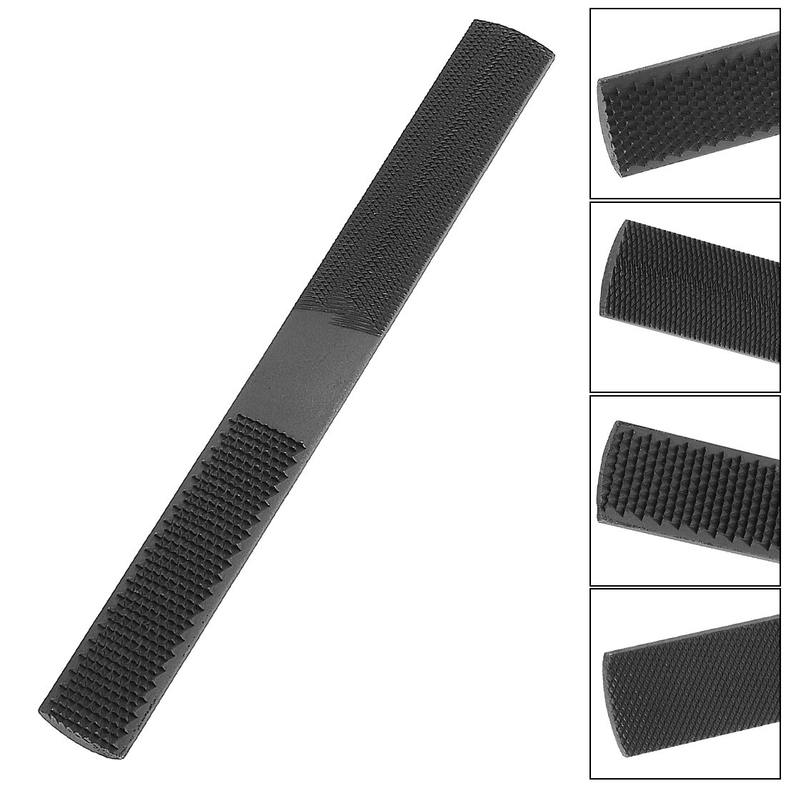 Multifunctional 4 Inch High Carbon Steel Rasp File Carpentry Hand Tool Coarse-toothed Single-cut for Home DIY Woodworking