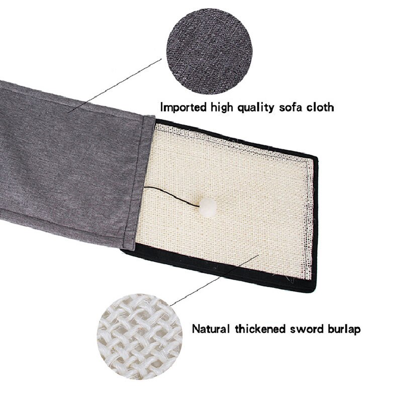 Haustier Möbel für Katzen kratzen Gremium Natürliche Sisal Schutz Möbel Stuhl Schutz Pad Baumwolle Katze Spielzeug Sofa Kratzen Post