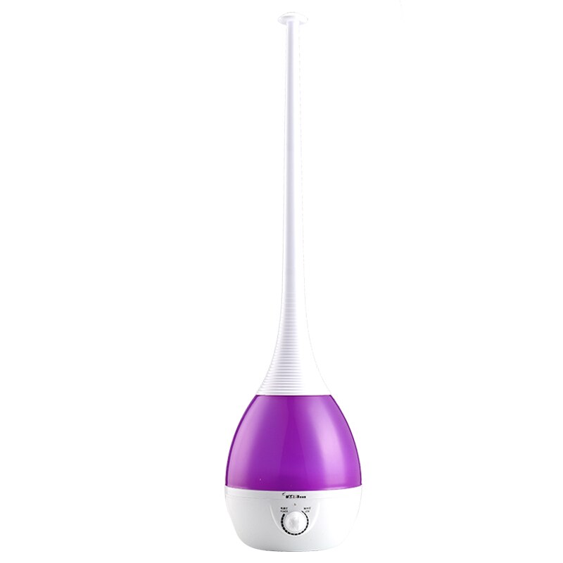2.6L Grote Vloerstaande Air Aroma Diffuser Huishoudelijke Nachtlampje Grote Mist Luchtbevochtiger Ultrasone Essentiële Olie Diffuser: Paars / AU