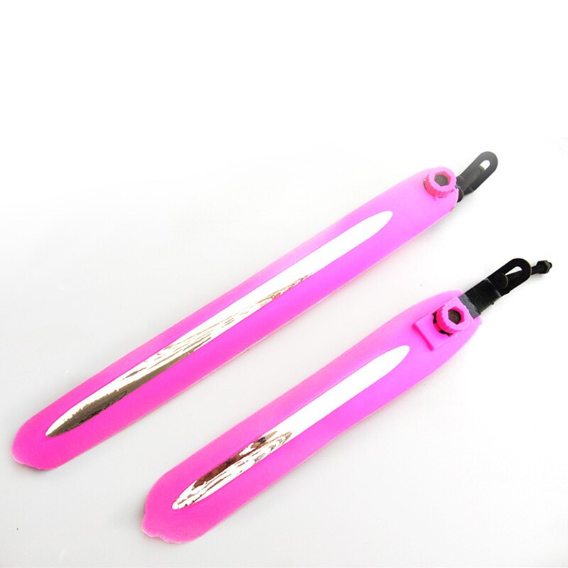 mini błotniki rowerowe kolarskie zestaw błotników błotniki rowerowe błotniki skrzydła na przód roweru/tylny błotnik części robić roweru górskiego: różowy