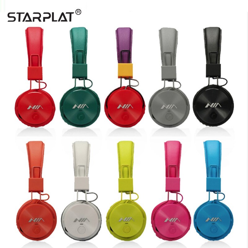 NIA X3 – casque d&#39;écoute sans fil pliable, réglable, avec Support de micro, carte TF, écouteurs pour Radio FM, , Original