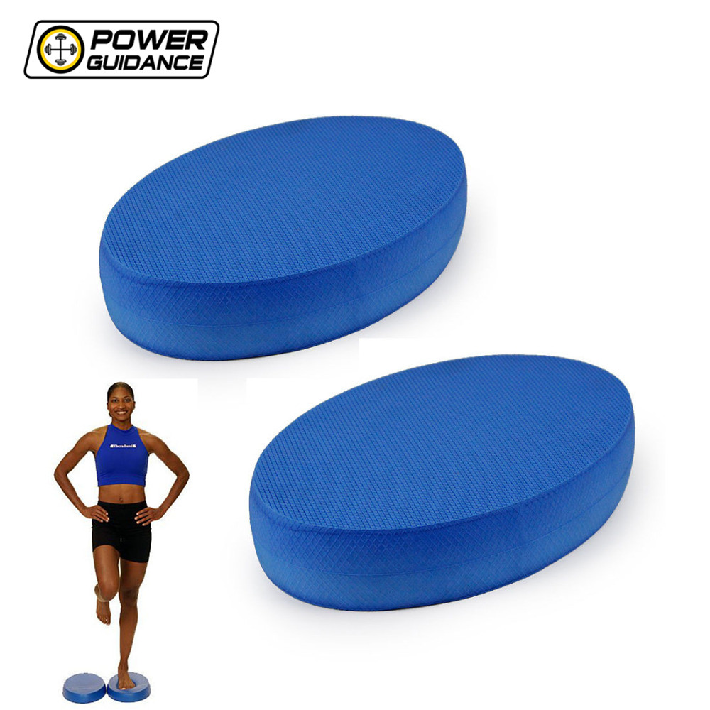 POWER GUIDANCE 2PCS Balance Pad Stability Balance Trainer - for Yoga Elite Exercise Training Non Slip Exercise Posture Soft