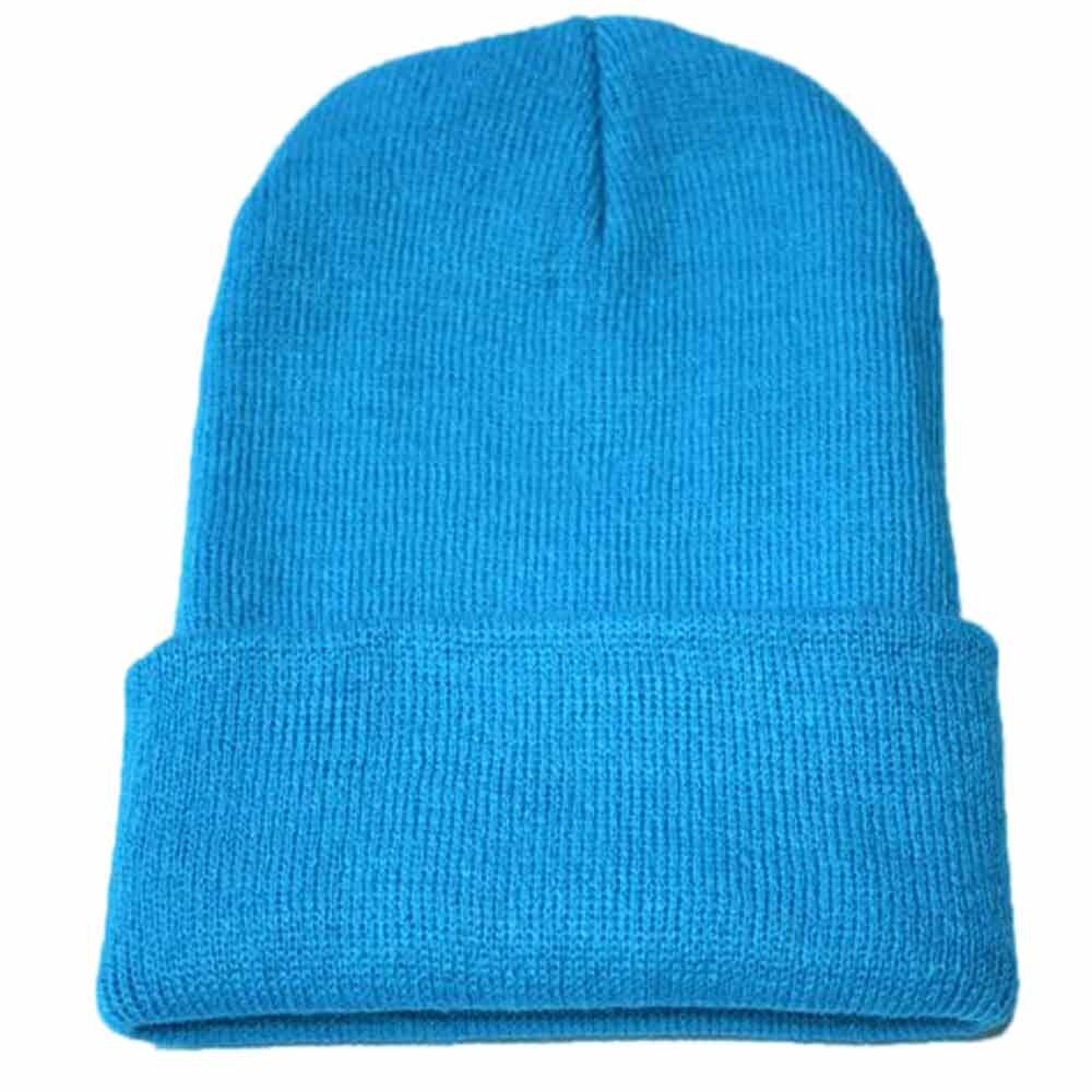 Unisexe Slouchy tricot bonnet Hip Hop casquette hiver Ski adulte chapeau Hip-hop tricoté acrylique fibres chapeau en stock #25: n