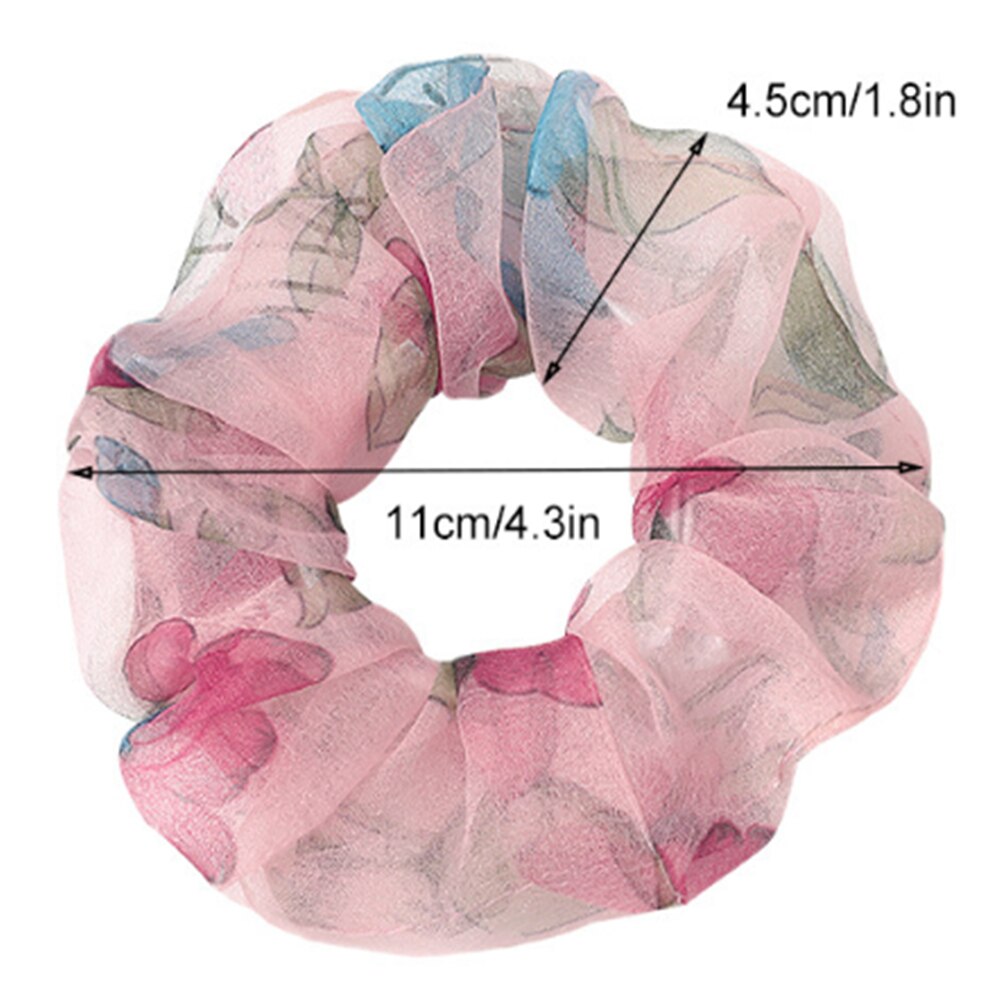Spitze Gedruckt Haarband Frauen Kopfschmuck Pferdeschwanz Halfter Haar Seile Elastisches Haar Bands Haar Accessoires