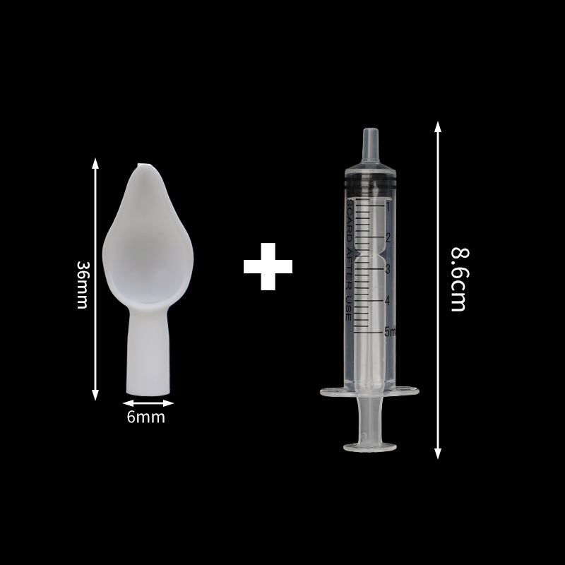 Mangeoire pour perroquet et calopsitte, seringue manuelle avec cuillère, outil pour animal de compagnie, bébés oiseaux, tubes d'alimentation, cuillères médicinales: WHITE