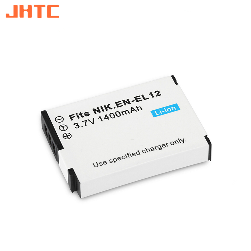 Batería EN-EL12 EN EL12 de 1400mAh para Nikon CoolPix S610 S610c S620 S630 S710 S1000pj P300 P310 P330 S6200 S6300 ENEL12