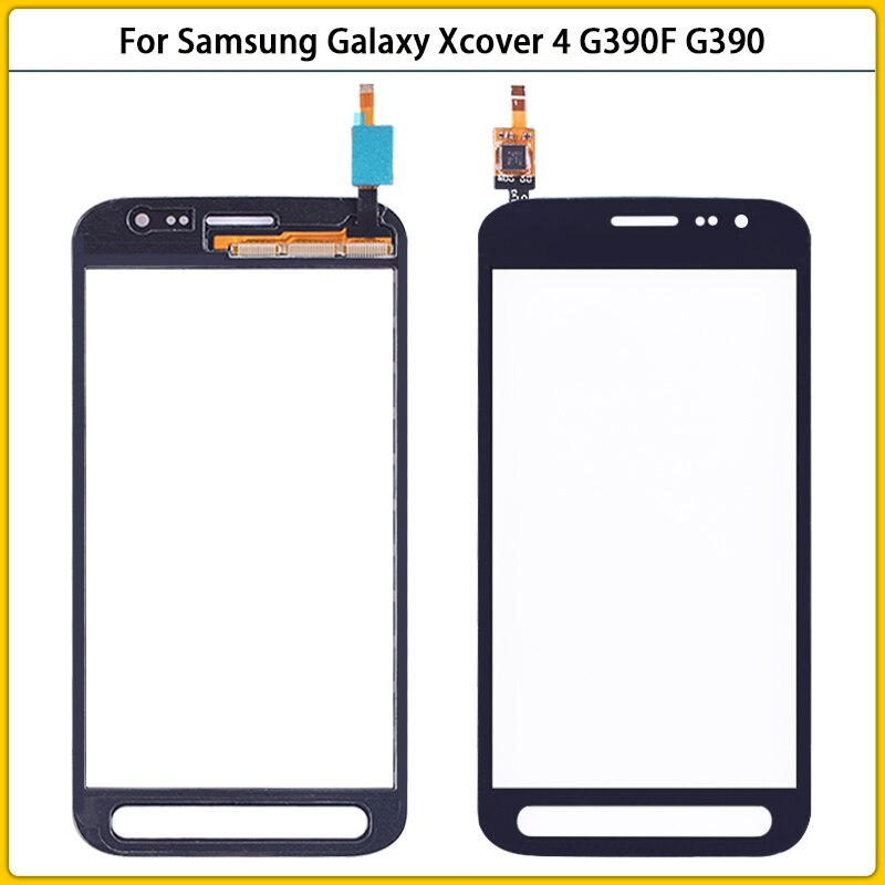 Samsung galaxy xcover 4 sm-g390f g390f g390 -kosketusnäyttöpaneelin anturin digitointilaitteen etulasin kosketusnäyttö