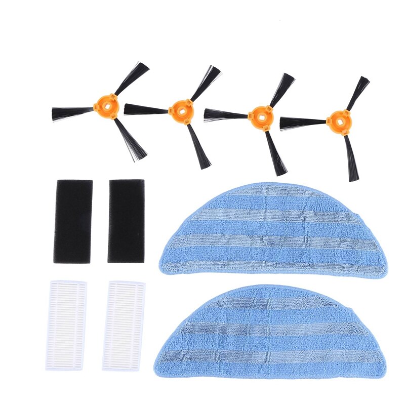 For Lefant M301 M201 M501 M520 T700 M571 T800 M200 Sweeping Robot Accessories Side Brush Mop Rag Filter: Default Title