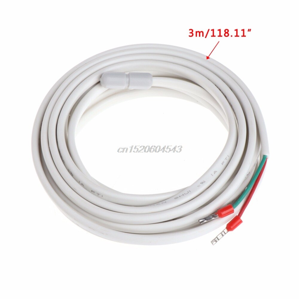 3m 10K 16A Electric Temperature Sensor Probe For Floor Heating System Thermostat Warming Sensor Probe R06 Whosale&amp