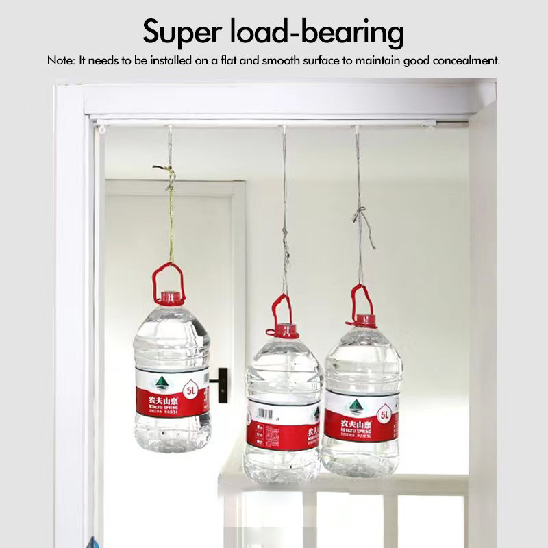 Starke selbstklebende Vorhangschiene ohne Stanzen, geräuschlose Nano-Gleitschiene, oben montiertes, seitlich montiertes Fensterdekor-Zubehör