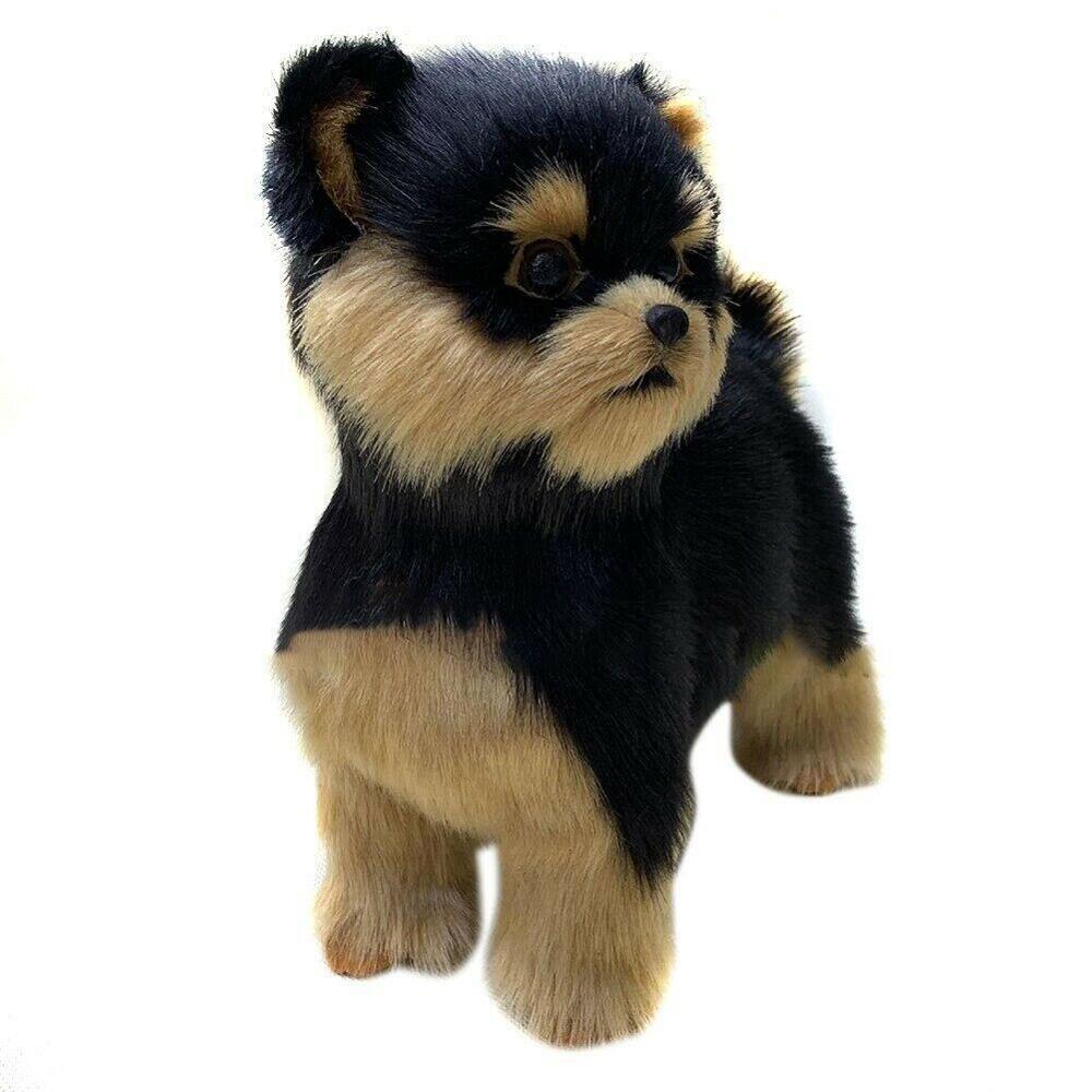 Realistische Yorkshire Terrier Simulatie Speelgoed Leuke Hond Puppies Realistische Knuffel Hond Handgemaakte Kinderen Speelgoed: Default Title
