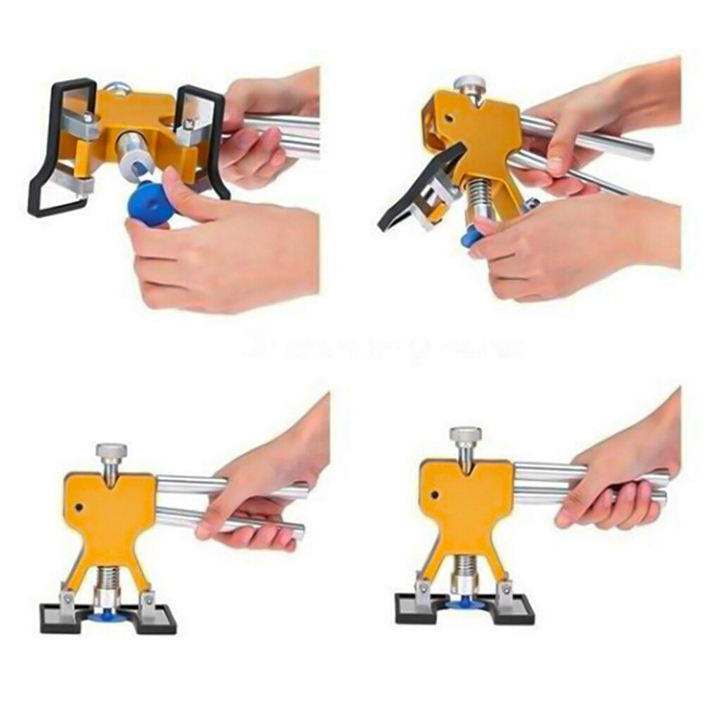 Car Body Paintless Dent Repair Tools Dent Removal Puller With 22 Tabs Strong Suction Cup Paint Dent Repair Lifter Repiar Tools