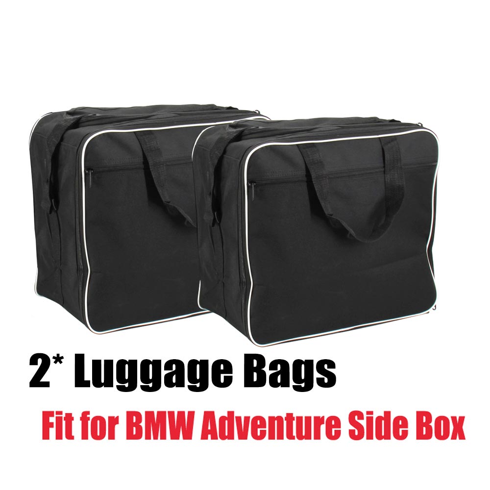 Bolsas de equipaje para motocicletas BMW, mochilas para moto BMW, con ajuste de caja superior y material textil grueso resistente al agua , serie R1200GS R 1200 GS Adv: two side inner bag