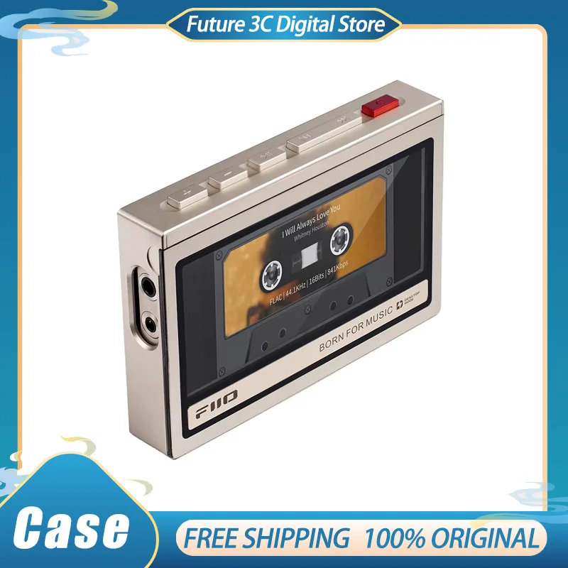 FiiO M21 MP3-Player Schutzhülle Retro Magnetband Tragbare Musikzahler Schutzhülle Walkman Zubehör anpassen