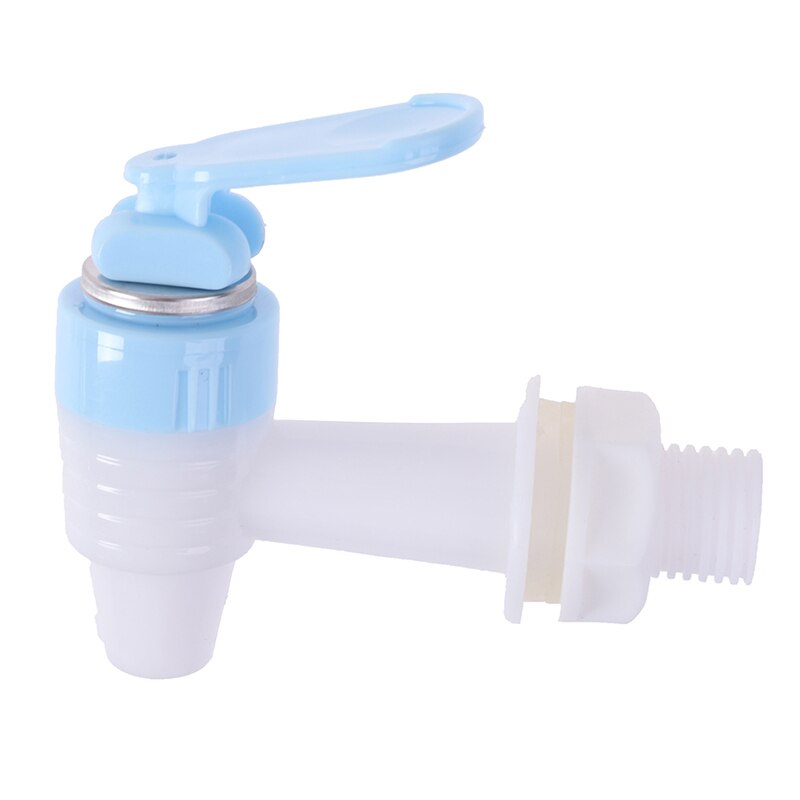 Botella de vino de cristal, grifo de plástico, tarro, barril de vino, grifo para tanque de agua con filtro, válvula de vino, dispensador de agua, interruptor, grifo Bibcock, 1 ud.: Azul