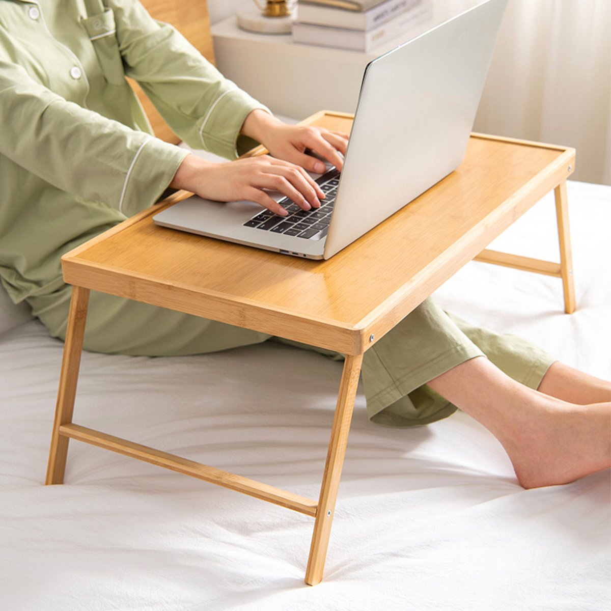 50/60/70cm Lazy Folding Computer Desk Laptop Table Bed Stand Study Breakfast Desk Home Dormitory Student Desk Portable Lap Desk