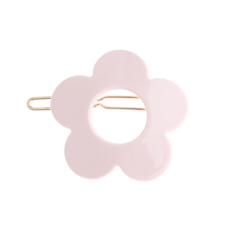 13 färg fancy akryl godis ihålig blomfärg hår groda clips grepp tillbehör för barn flickor