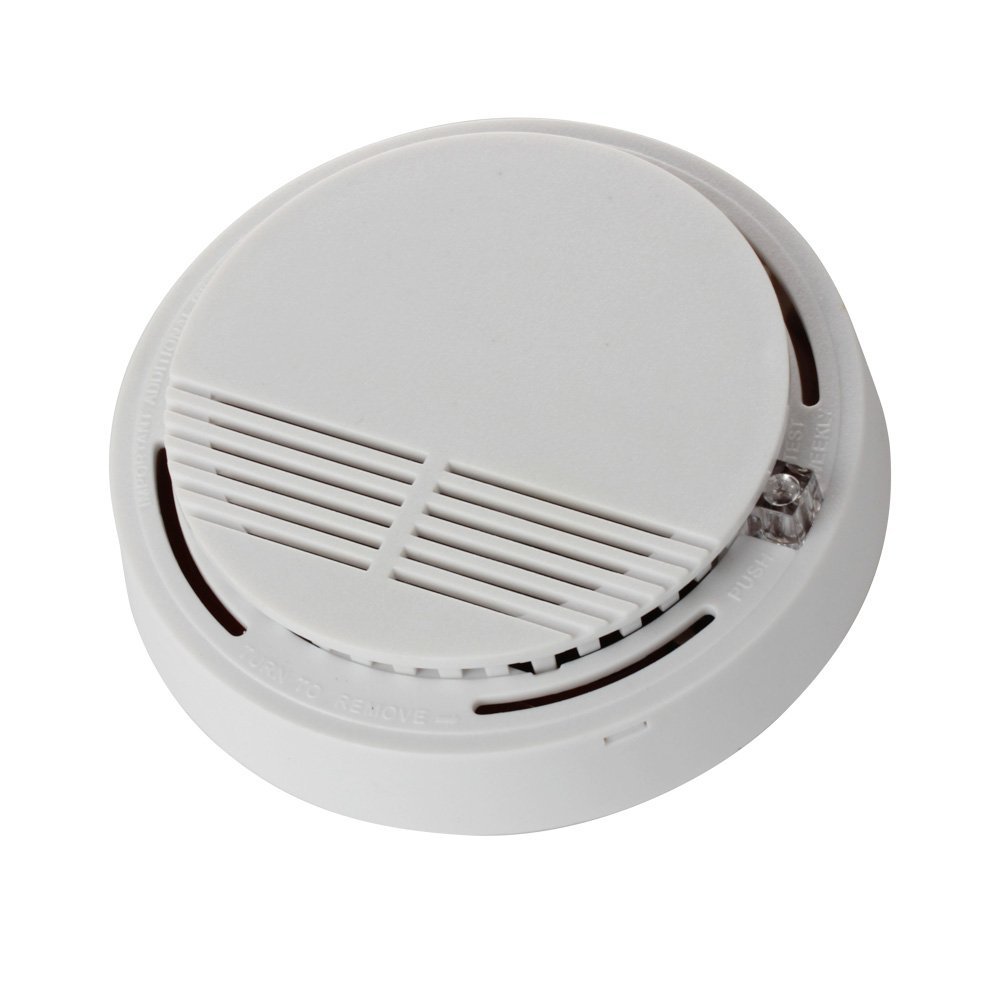 (1 PCS) Fire Alarm 2262 chip 433Mhz Frequency Wireless Smoke Sensor Home Factory Ware House Safe Protection System accessories