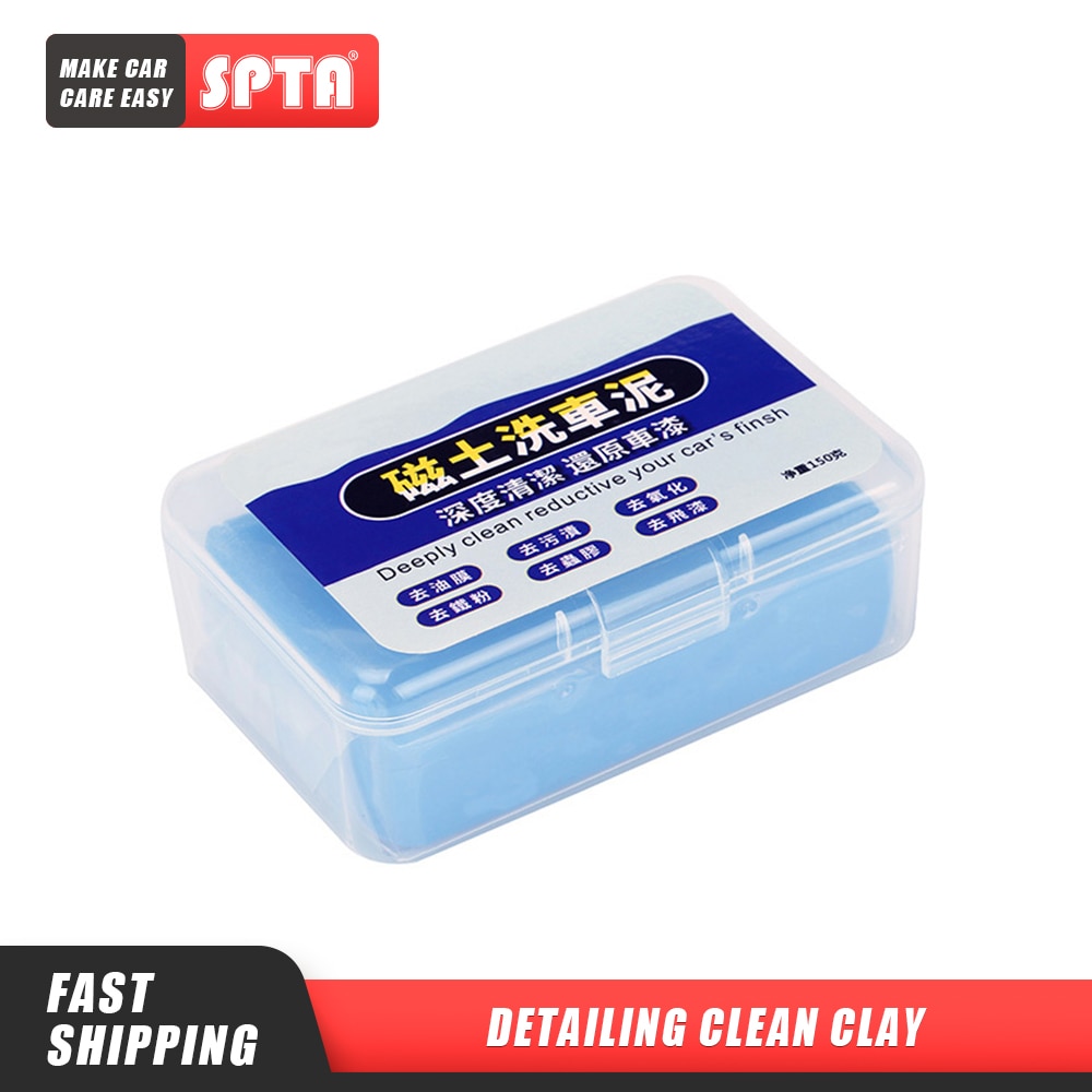 SPTA 150g Auto Waschen Tonne Auto Reinigung Detaillierung Tonne Auto Styling Detaillierung Schlamm Schlamm Entfernen Auto Sauber Handheld Auto Unterlegscheibe
