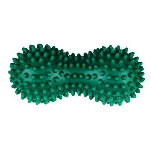 1Pc Pinda Vorm Massage Yoga Fitness Bal Verlichten Body Stress Pvc Voet Spiky Muscle Massager Bal Voet Massage Bal: green