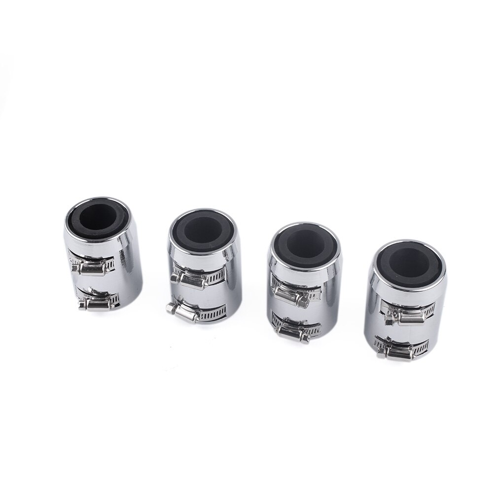 Universal Flexible Car Stainless Steel Radiator Flex Coolant Water Hose Kit With Caps Radiator Cover Anti-corrosion RS-RC001-125