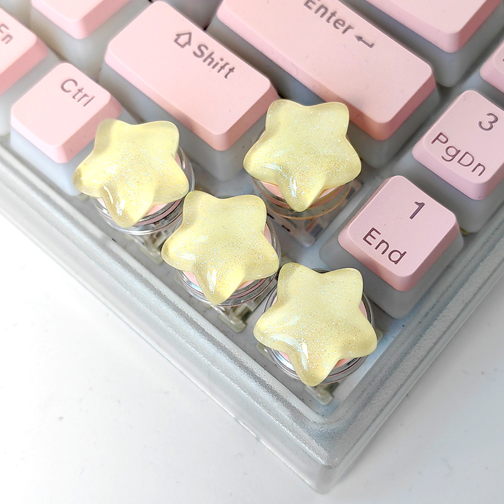 4 teile/satz SchöNe Katze Klaue Schlüssel Kappe Persönlichkeit Katze Pfote Tastenkappen für Mechanische Tastatur R4 Pfeil Tasten Rosa Nette DIY Tastenkappen: Lila verrotten