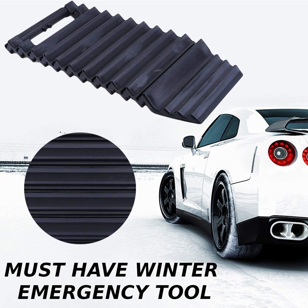 2 In 1 Wheel Driving Sand Windshield Travel Mud Ice Scraper Compact Snow Car Accessories Tire Traction Mat Winter Stuck Vehicle