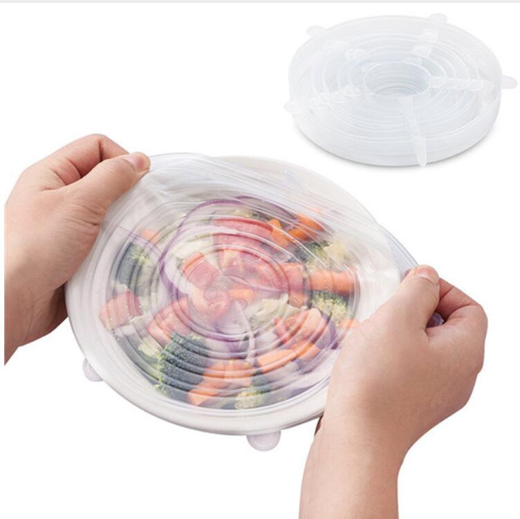 Couvercle extensible en Silicone, pour VIP BR: WHITE