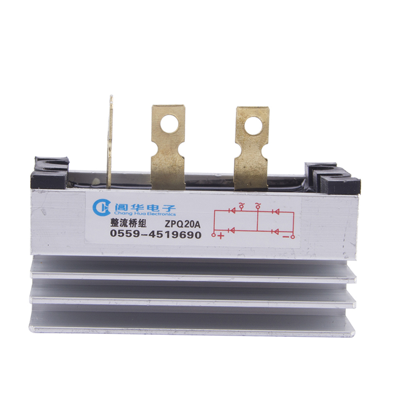Módulo de diodo rectificador de puente ZPQ20A SQL20A generador 20AMP
