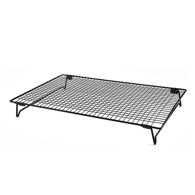 Stainless Steel Cake Cooling Rack Nonstick Wire Tray Grid Cooling Tray For Biscuits Bread Cookie Cake Pizza Baking Bakeware Tool