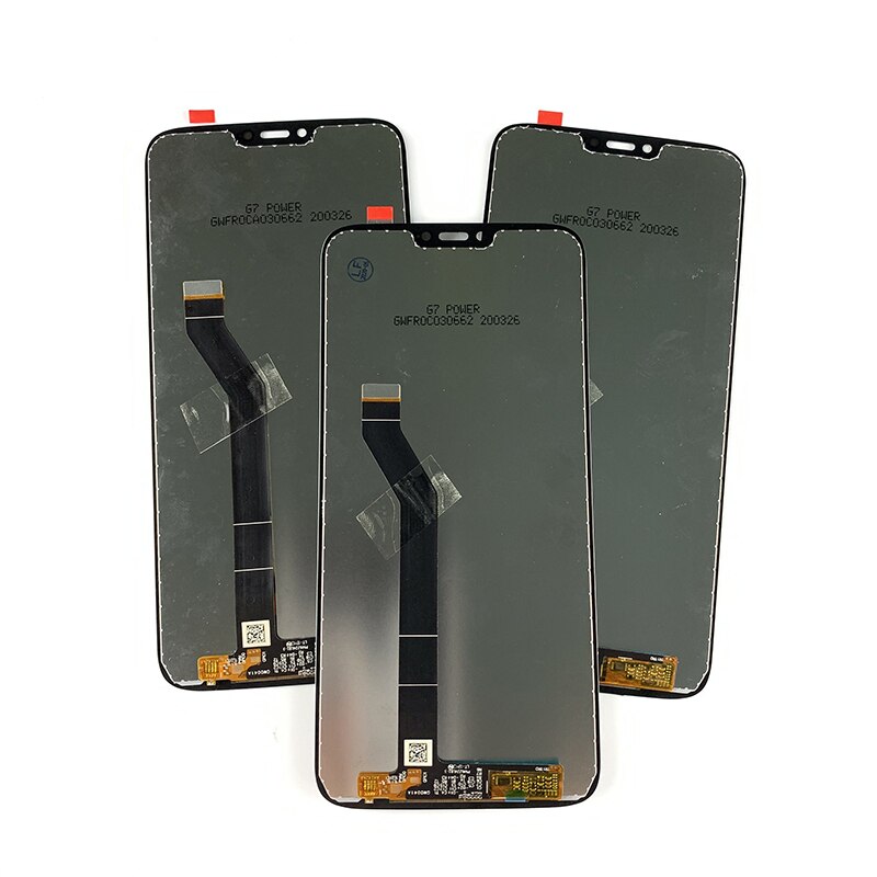 Original For Motorola MOTO G7 Power LCD Display Replacement Touch Screen Digitizer Assemble For Moto G7 Power XT1955