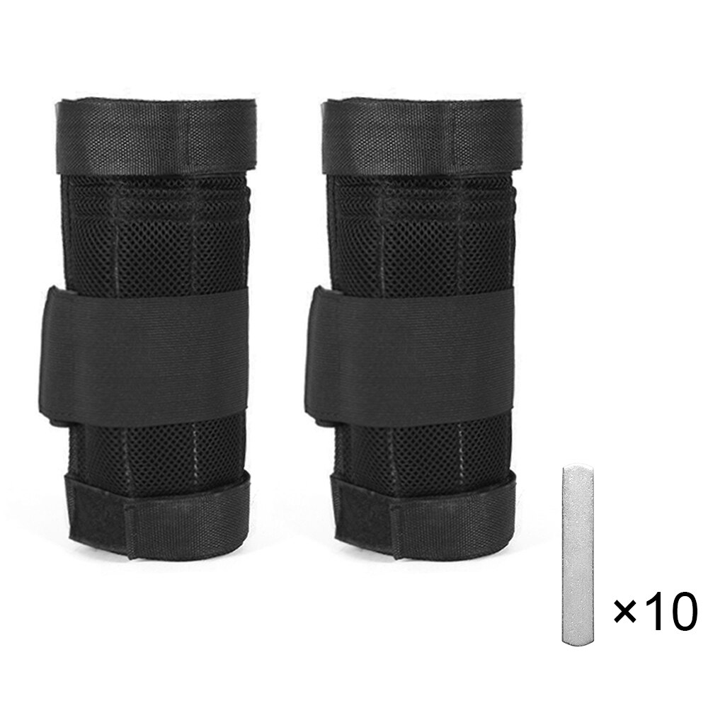 Paquete de entrenamiento de peso y pierna ajustable, envolturas de carga de peso, entrenamiento de fuerza de 1kg/2kg/3kg, 2 paquetes