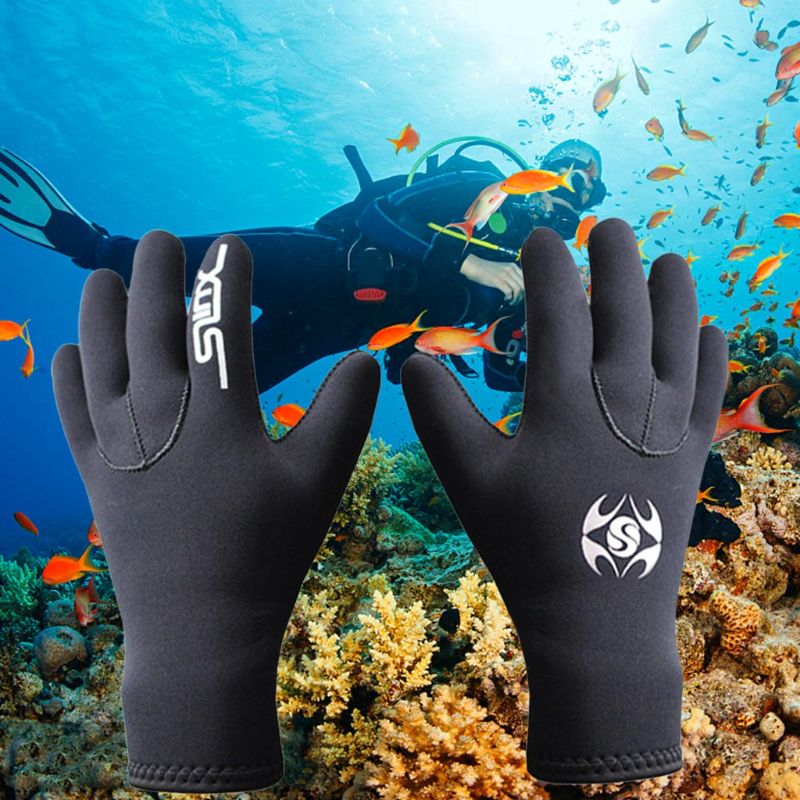 1 Paar Zwemmen Duiken Handschoenen 3Mm Neopreen Antislip Warm Unisex Scuba Dive Snorkelen Handschoenen