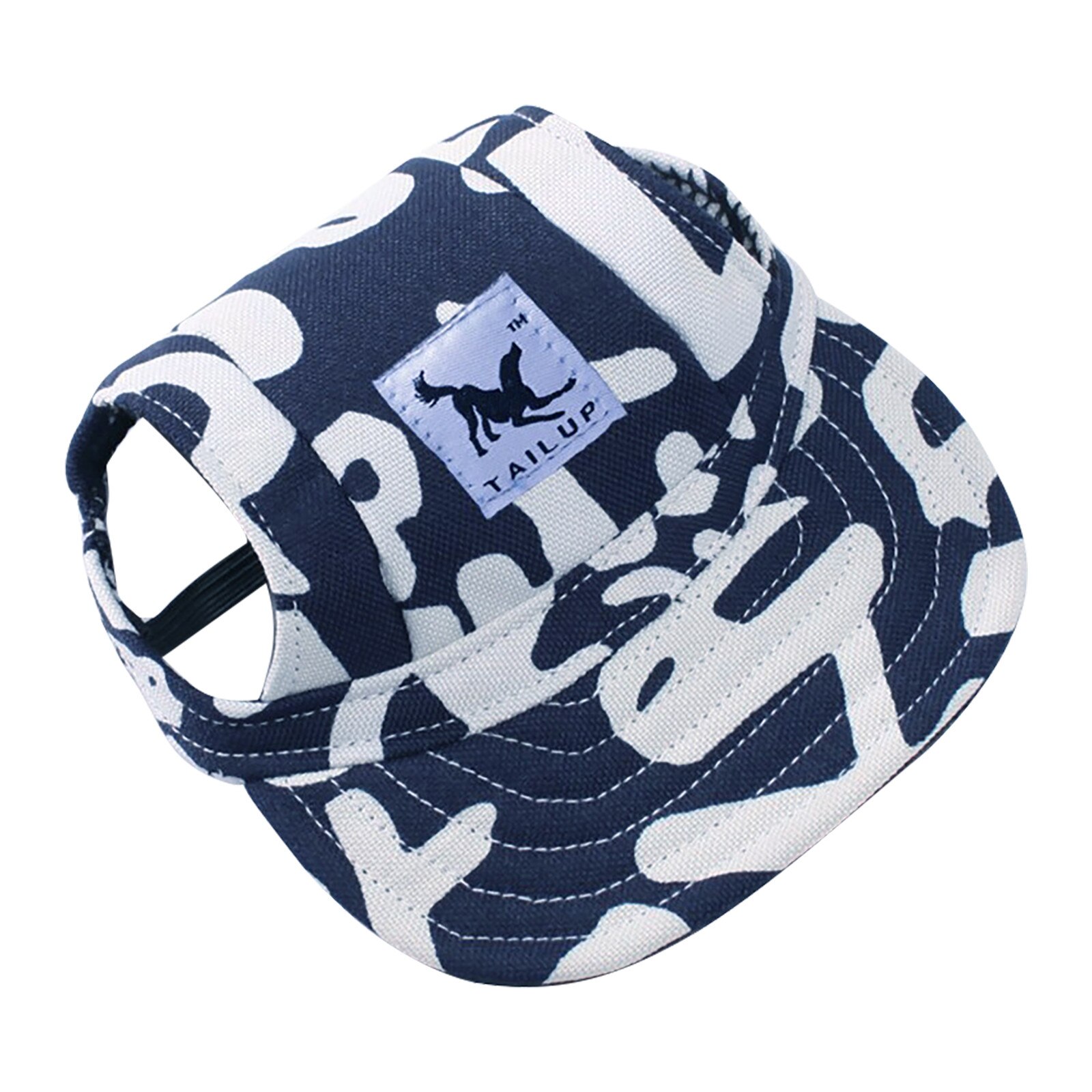 TAILUP Small Pet Summer Canvas Cap Dog Baseball Visor Hat Puppy Outdoor Pet Cap: B