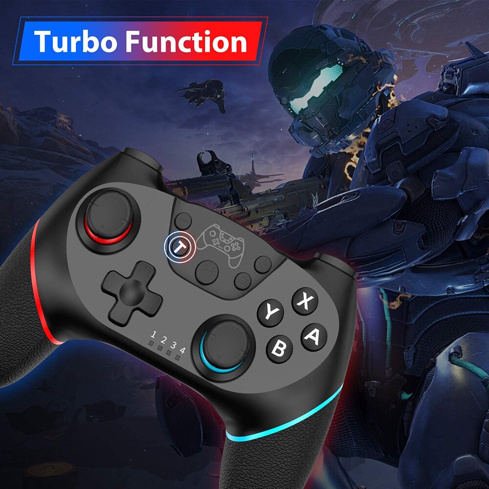 Mando Bluetooth para Nintendo Switch Pro, mando inalámbrico para Nintendo Switch