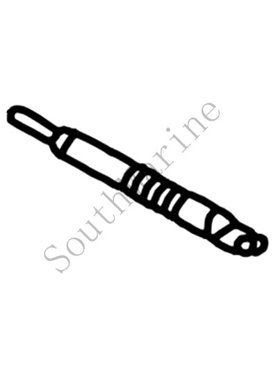 Båtmotor  f4-01060001 låst skruv för parsun hdx  f4 f5 utombordsmotor 4- -takts
