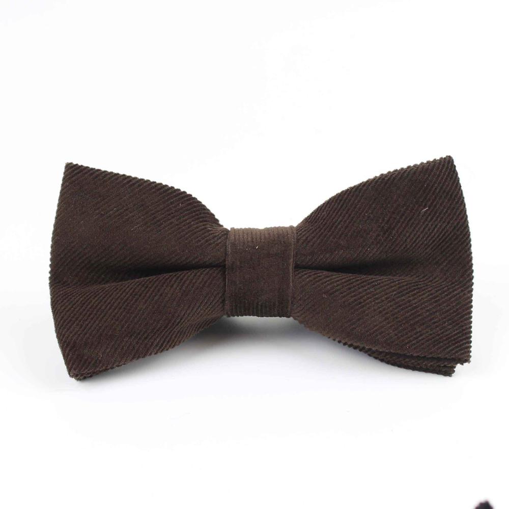Nœuds en daim pour hommes, Micro, cuir de marié, Plaid souple, cravate souple, solide, papillon Gravata, nœuds de mariage: 16