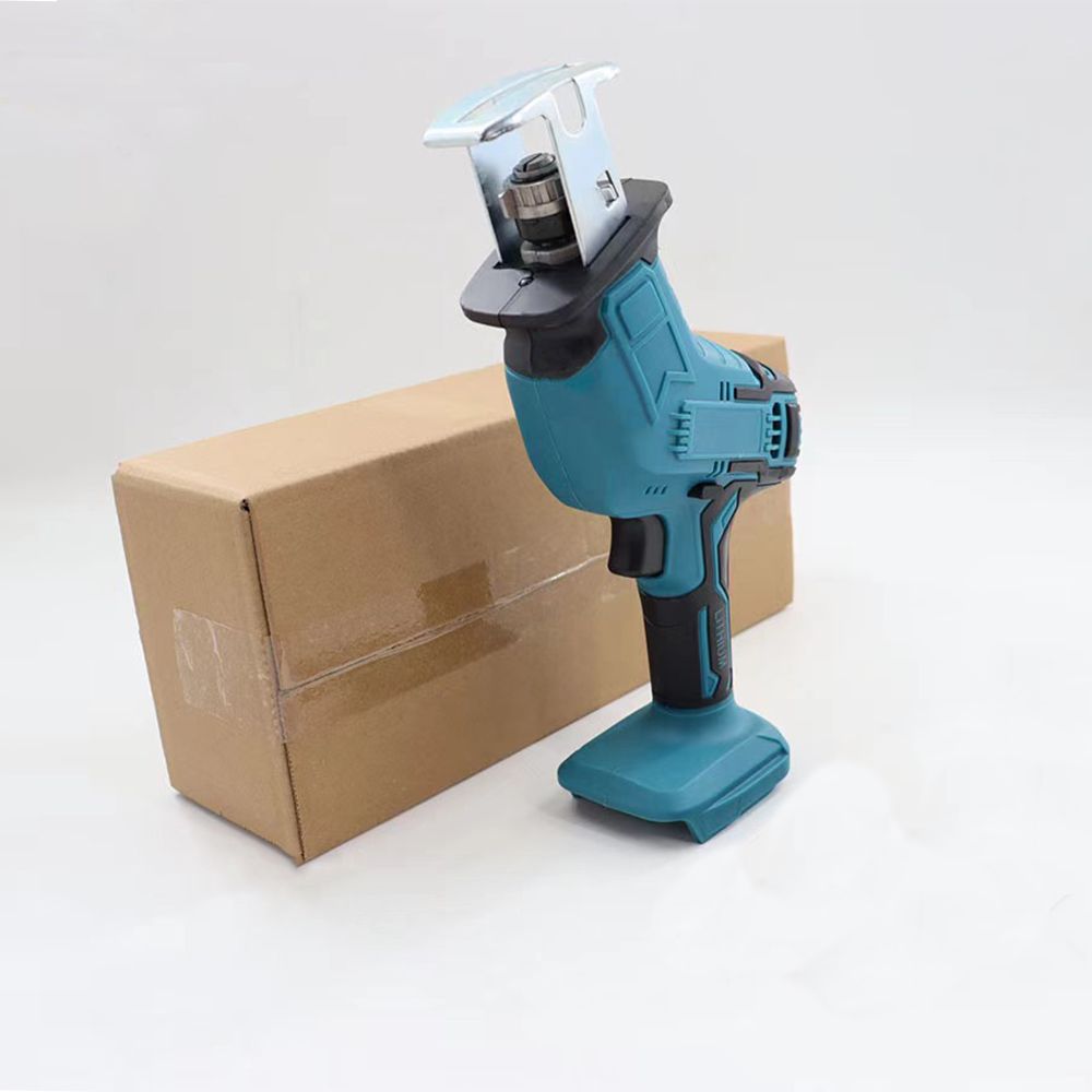 Elektrische Säbelsäge, elektrisches Pferdemesser, kleine tragbare draussen-Schneidsäge, passend für Makita/Dewalt/Milwaukee 18 V Akku: Purpur