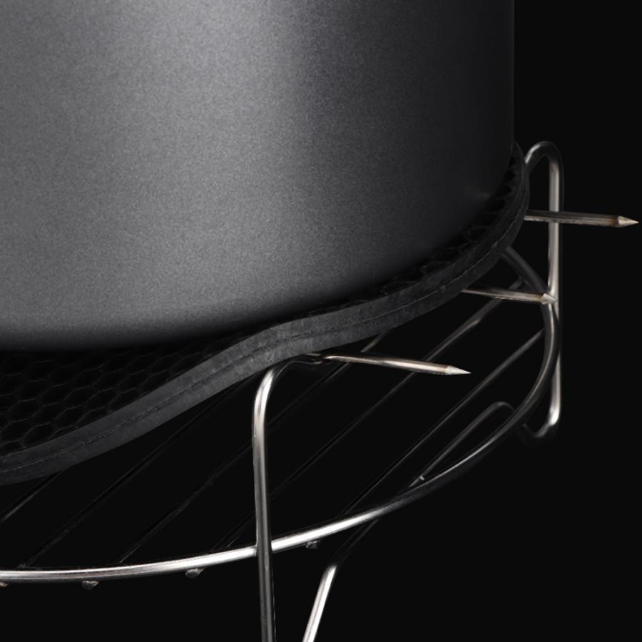 7 stk/sæt grill airfryer sæt sæt dele hjemmekøkken værktøj til 3.6l air fryer udskiftning