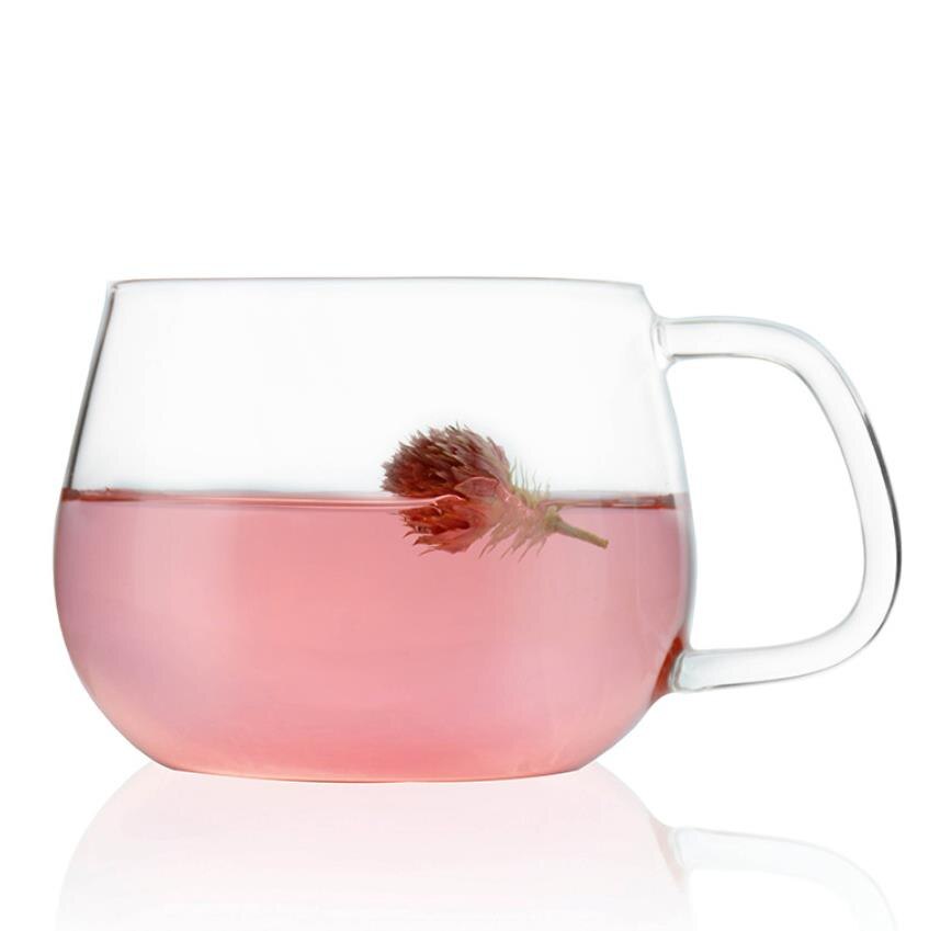 1000ml/1800ml Heatable Glass Kettle Water Jug Heat-Resistant Teapots with Stainless Steel Cover Transparent Juice Container: Cup