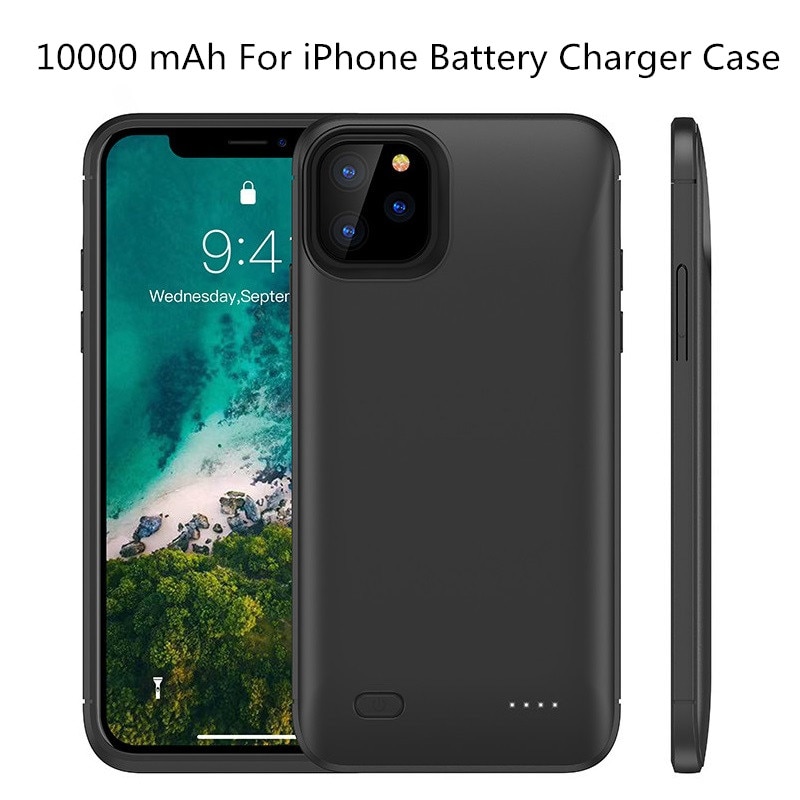 10000mah Power bank case For iPhone 11 Pro Max case Battery Charger Case For iPhone 6 6s 7 8 Plus Power Bank Charging Case