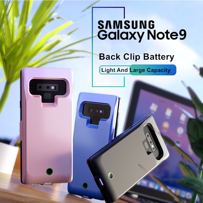 Für Samsung Galaxis Hinweis 9 Batterie fallen 7000 mah Clever Ladegerät Energie Bank Für Samsung Hinweis 9 Batterie fallen Hinweis 9