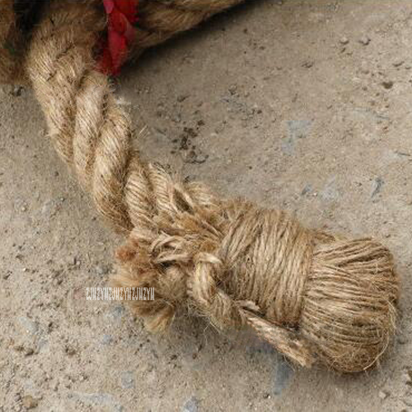 Corda di canapa Standard 30M unità scolastica di alta qualità tug of warbling rope spessa squadra competizione corda attrezzature per il Fitness all'aperto