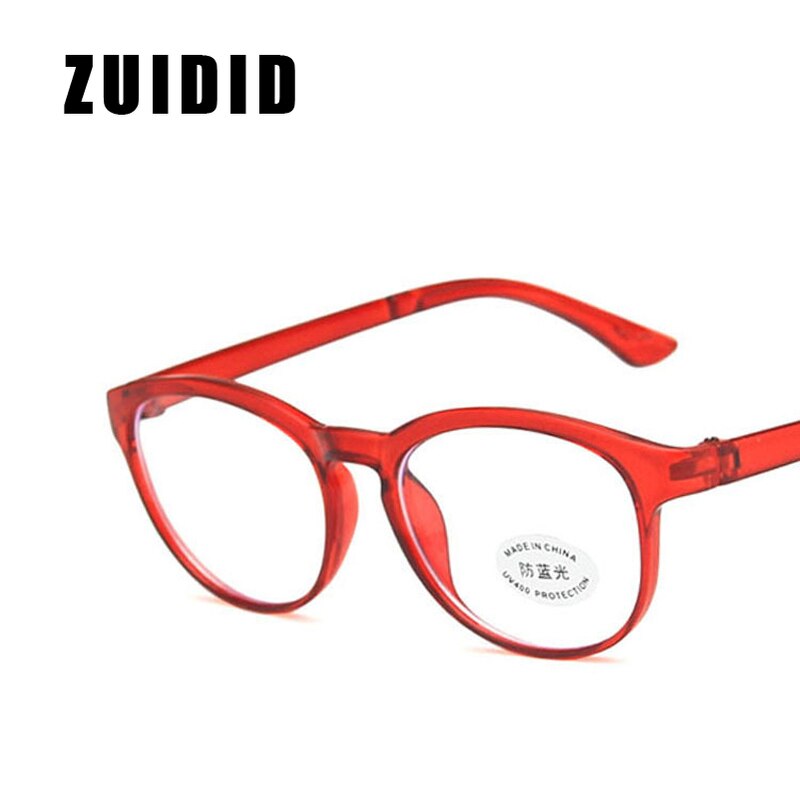 ZUIDID Blue Light Blocking Kids Glasses Spectacles Anti Eyestrain Decorative Eyewear Child Girl Optical Lens Round Eyeglass Boys
