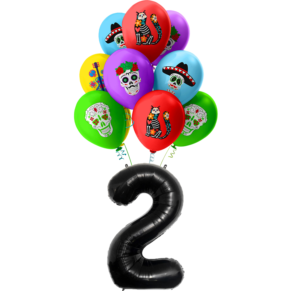 Decoraciones de cumpleaños con tema del Día de los Muertos, vajilla desechable para , servilletas de papel, vasos, platos, manteles, paja: Amarillo claro