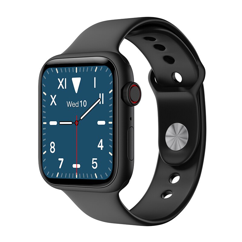Bluetooth 5.0 smartwatch  f20 waterdichte fitness tracker horloge met hartslagmeter slaap sport smartwatch ondersteuning ios android: Zwart