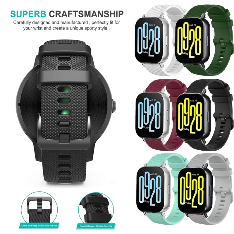 Cinturino per orologio da 22 mm per Xiaomi Redmi Watch 5 cinturino attivo cinturino di ricambio per cinturini Redmi Watch 5 Lite correa