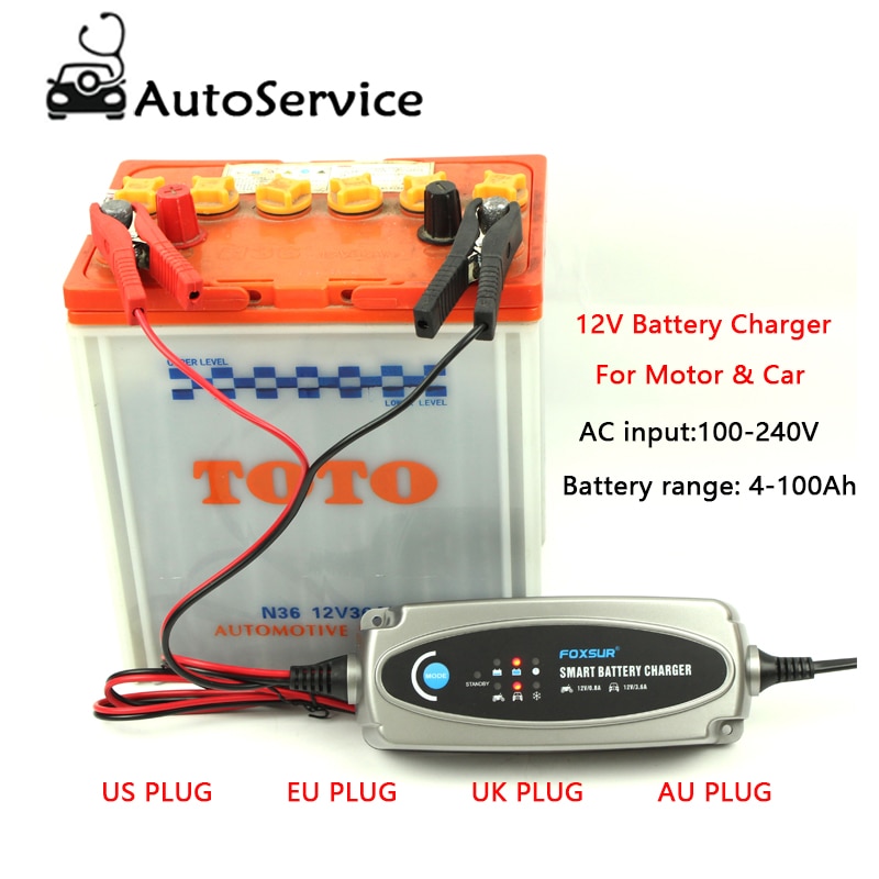 12V Motorcycle Car Battery Charger,12V Lead Acid Battery Charger For SLA,AGM,GEL,VRLA,Mariner-50 smart battery charger