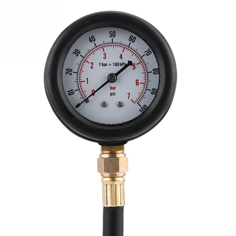 Petrol Diesel Fuel Pressure Gauge Tester Fuel Injection Pump Diagnostic Tool Fuel Injection Pump Pressure Tester Injector TU-113
