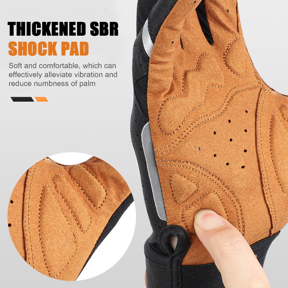 West Fietsen Fietsen Handschoenen Anti-Slip Ademende Mannen Vrouwen Handschoenen Anti-Shock Outdoor Sport Mtb Fiets Motorfiets handschoenen